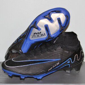 Nike Mercurial Superfly 9 Elite FG Soccer Shadow Pack Mens 6.5 8.5 Black Blue